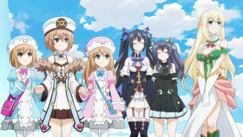 choujigen game neptune nonton anime