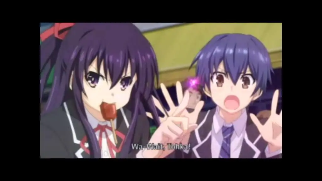 Shido dan Tohka, Pasangan Utama Date A Live Gambar Shido dan Tohka bersama