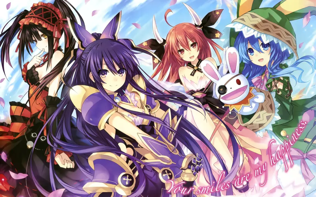 Poster Resmi Anime Date A Live Poster Anime Date A Live