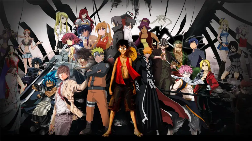 Menikmati anime di perangkat kesayangan Seseorang menonton anime di tablet