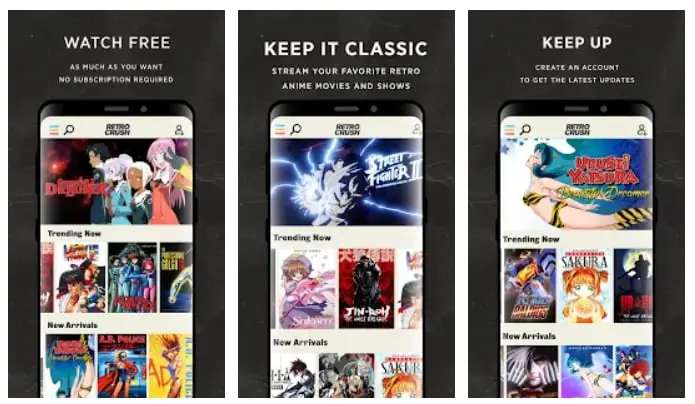 Membandingkan aplikasi streaming anime Seseorang membandingkan aplikasi streaming anime di ponsel