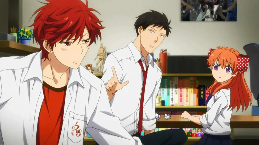 Suasana komedi romantis dalam anime