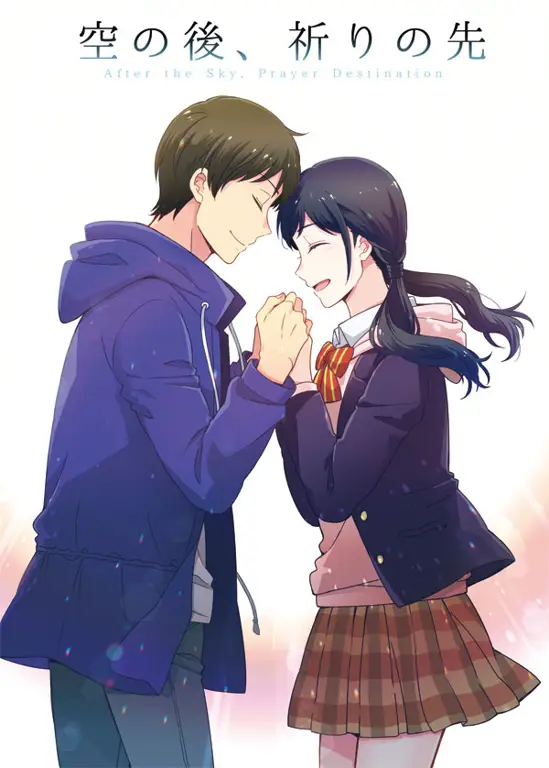 Momen romantis Hodaka dan Hina Adegan Hodaka dan Hina dari film Tenki no Ko
