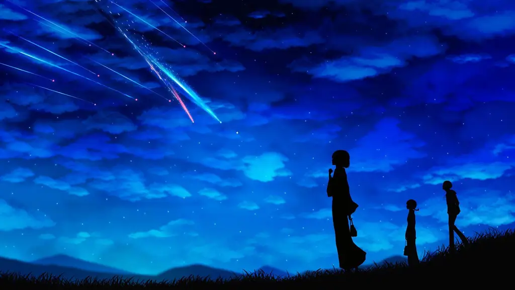 Keindahan alam dalam Kimi no Nawa Pemandangan indah dari anime Kimi no Nawa