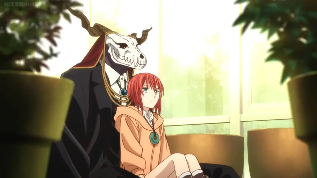 Tokoh utama yang memikat dalam anime The Ancient Magus' Bride Chise dan Elias, tokoh utama dalam anime The Ancient Magus' Bride