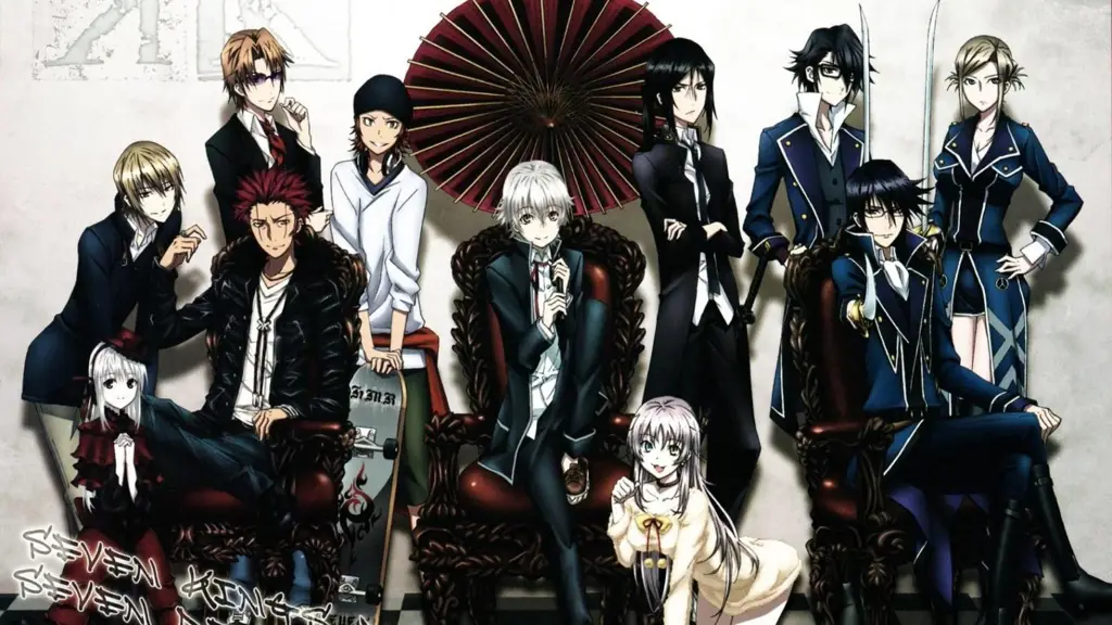 Karakter Utama K Project Gambar para karakter utama anime K Project