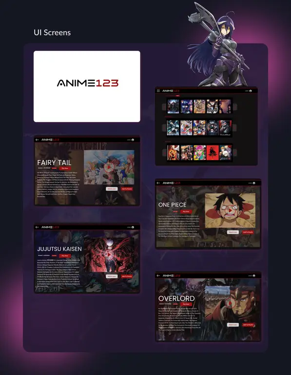 Cari situs dengan antarmuka yang mudah digunakan Perbandingan antarmuka berbagai situs streaming anime