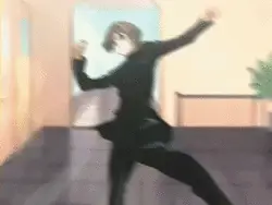 Akting yang Mengesankan Adegan pertarungan dalam anime Tenjou Tenge