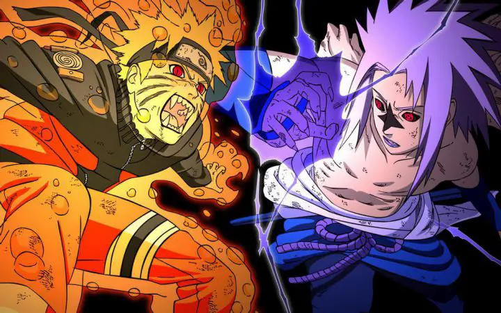 Perbandingan Naruto dan Boruto Gambar perbandingan Naruto dan Boruto