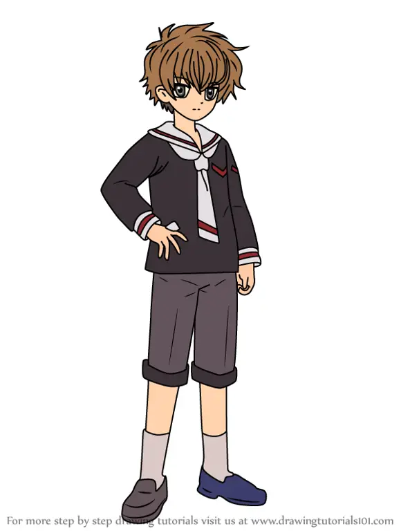 Syaoran Li yang tampan dan misterius Gambar Syaoran Li, teman dan rival Sakura