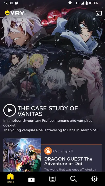 Aplikasi Streaming Anime Gambar aplikasi streaming anime di ponsel