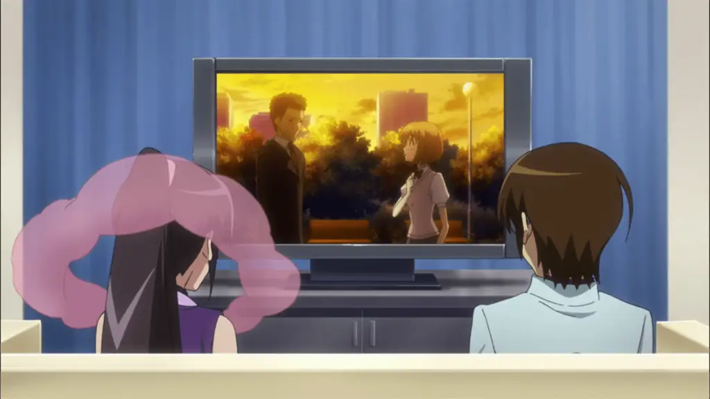 Keseruan menonton anime bersama Menonton anime bersama teman-teman