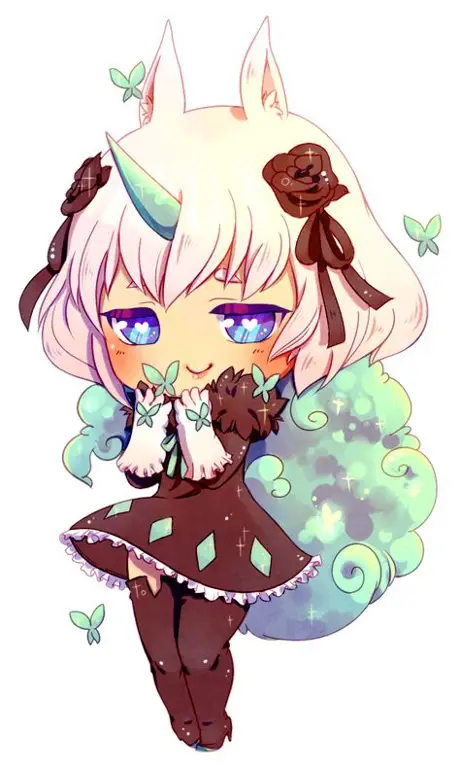 Koleksi karakter anime chibi Karakter anime chibi yang lucu dan menggemaskan