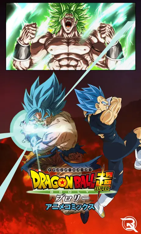 Poster Film Dragon Ball Super Broly Poster resmi film Dragon Ball Super Broly