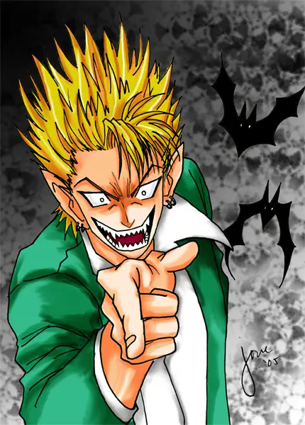 Hiruma Yoichi, Otak Jenius dan Strategis Gambar Hiruma Yoichi, Quarterback jenius dan licik dalam anime Eyeshield 21