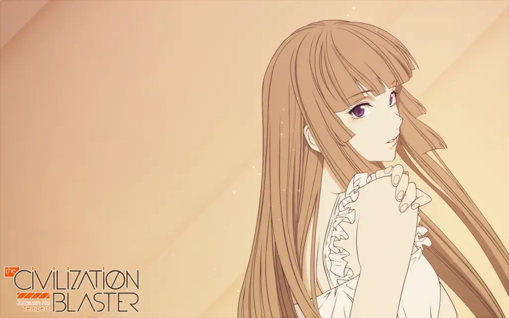 Karakter Yoshino, Mahiro, dan Aika Karakter-karakter utama dalam anime Zetsuen no Tempest
