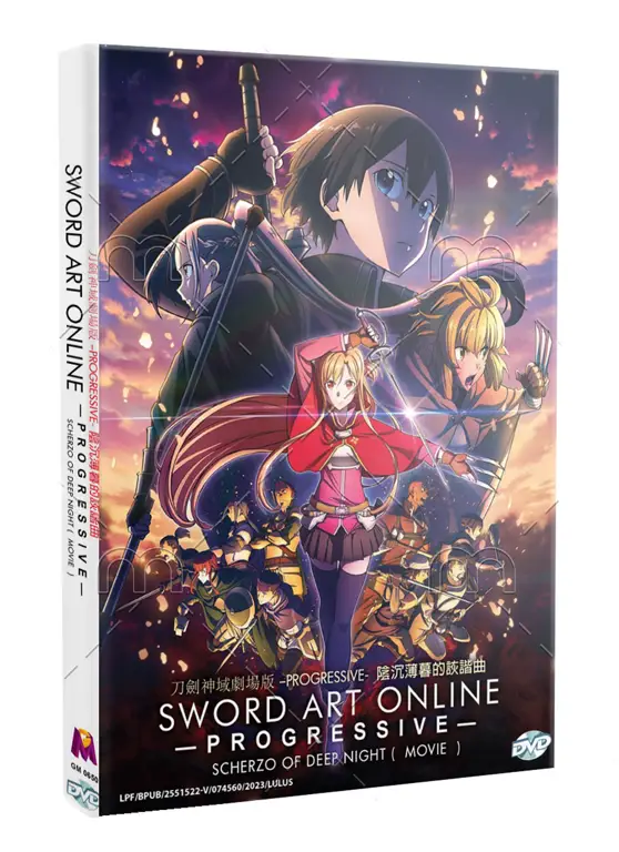 Film terbaru dari seri Sword Art Online Poster film Sword Art Online Progressive