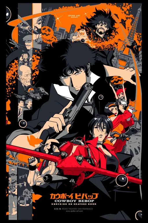 Poster Cowboy Bebop Poster anime Cowboy Bebop