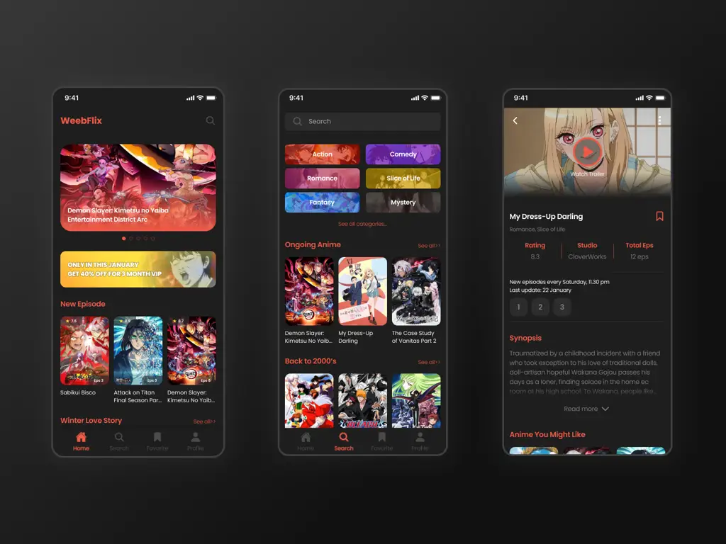 Platform streaming anime resmi Berbagai platform streaming anime legal
