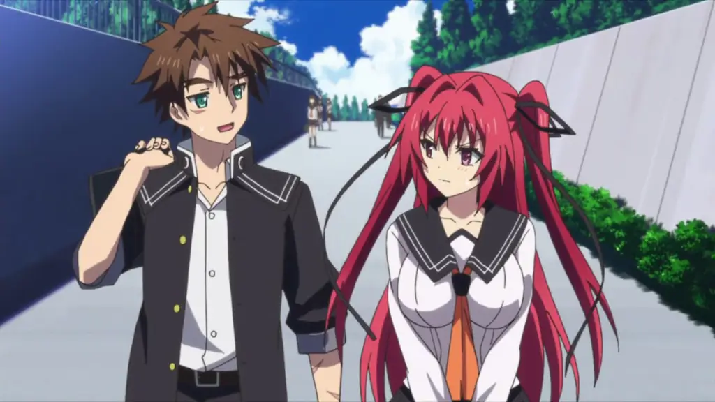 Momen Menarik dalam Anime Adegan dari Anime Shinmai Maou no Testament