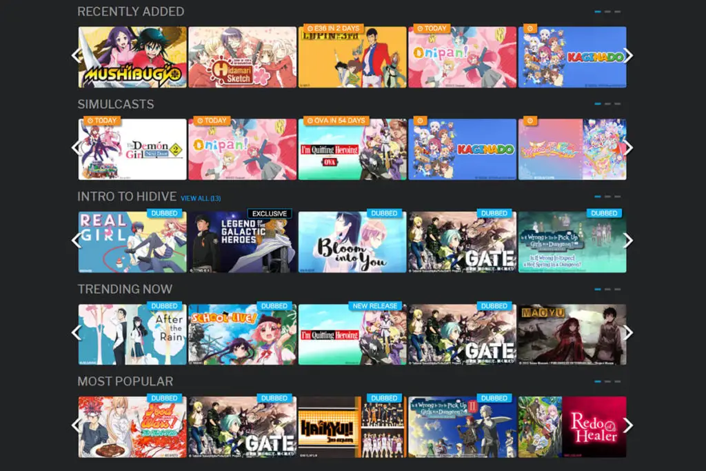Tabel perbandingan platform streaming anime Perbandingan berbagai platform streaming anime