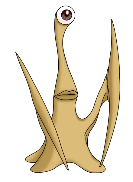 Ilustrasi parasit Migi Ilustrasi karakter Migi dari anime Parasyte