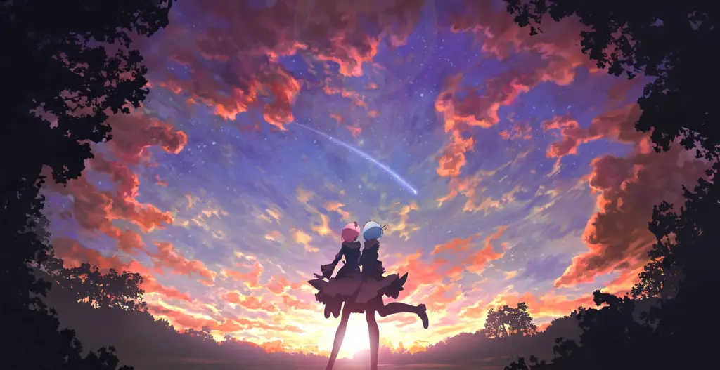 Dunia Fantasi Re:Zero Gambar pemandangan dari dunia Re:Zero